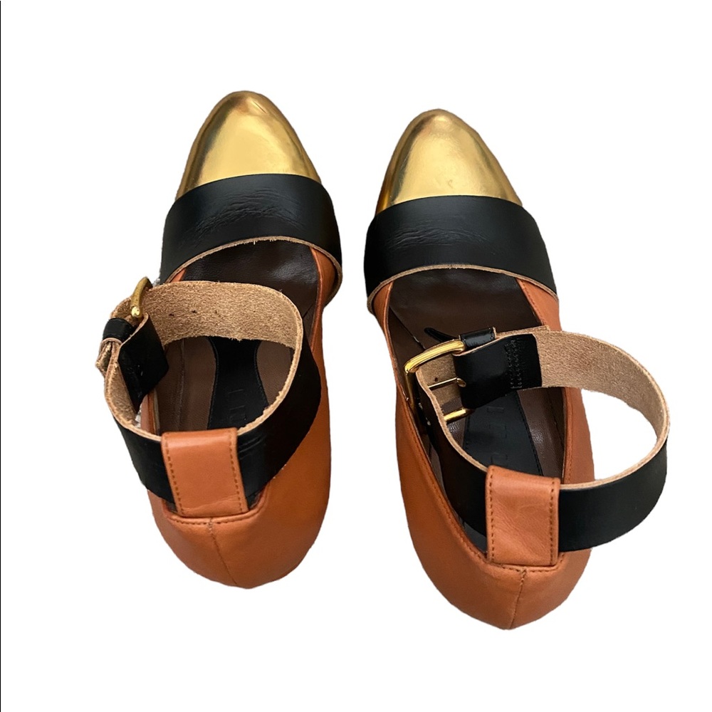 Marni  ankle strap 5" heel pumps size 6 - Picture 5 of 6